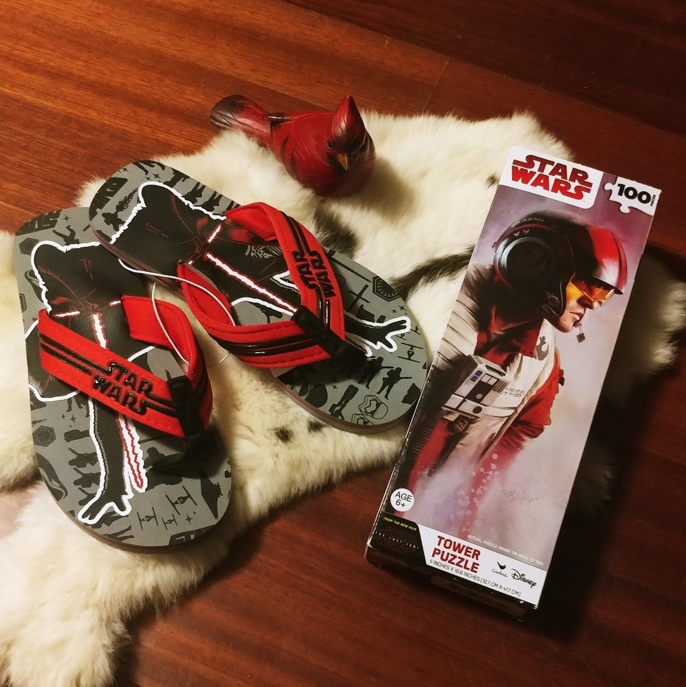 🆕 Star Wars Flip flop and Puzzle